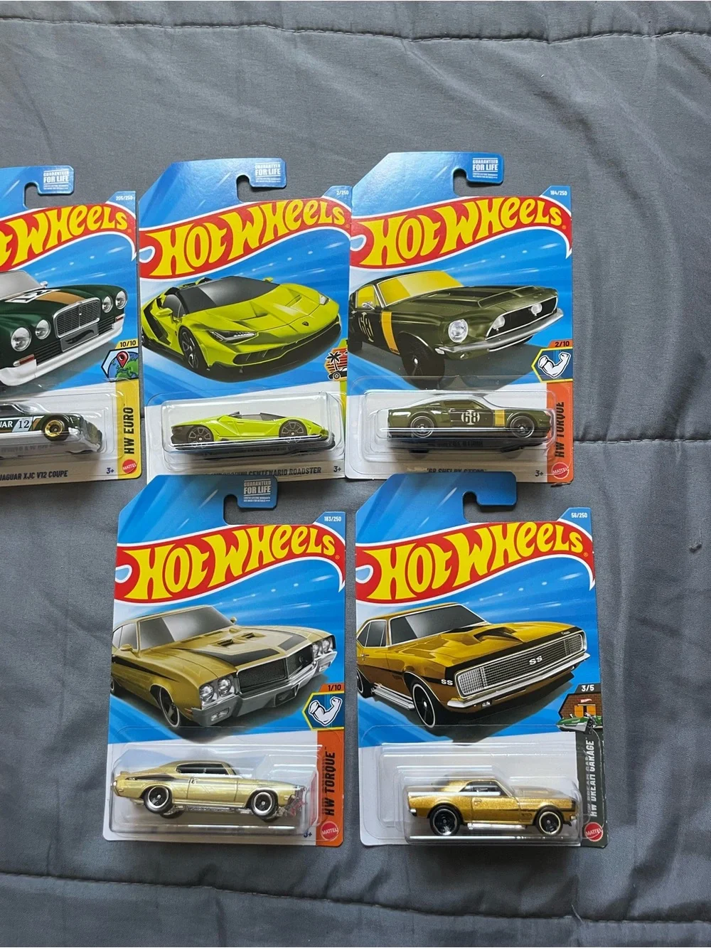 Hot Wheels Yellow & Green Die-Cast Car Pack - 7-Piece Set